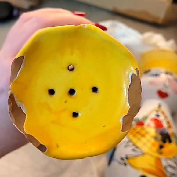 Vintage Aldo Londi Bitossi Salt & Pepper Shakers Italian Mid Century Modern - Picture 4 of 14